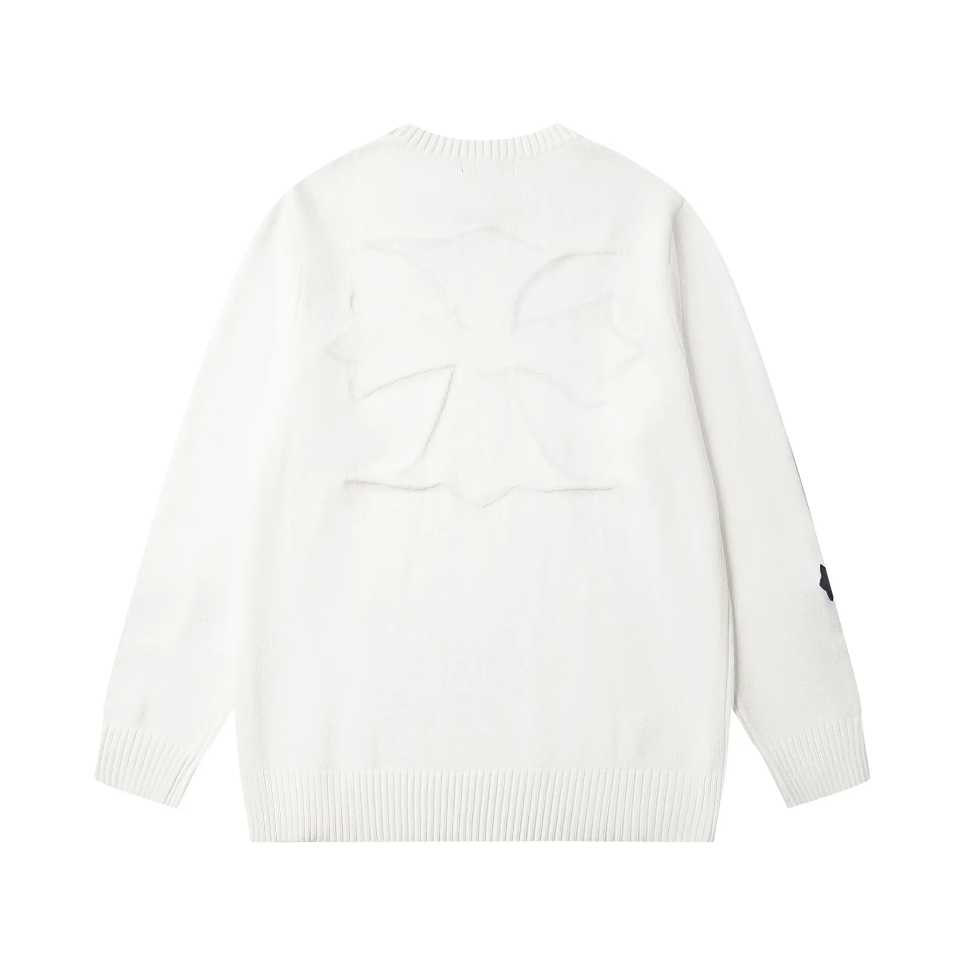P260 model number: G801 Chrome Hearts new cross knitted jacquard appliqué embroidered round neck sweatshirt 1️⃣ Purchase the original version, containing 20% ​​wool. The item is made of custom-dyed and custom-spun yarn. It is heavy enough and thick enough to feel heavy in the hand. The workmanship details are perfectly controlled, and the upper body effect is also very comfortable! 2️⃣ It is very youthful and energetic, and can be easily worn by both men and women. It is very in line with the fashion aesthetic concepts of today's young people, creating a casual and lazy fashion tone. It is a must-have for couples in autumn and winter! 3️⃣ Complete accessories, same style for men and women. Color: black, white Size: S, M, L